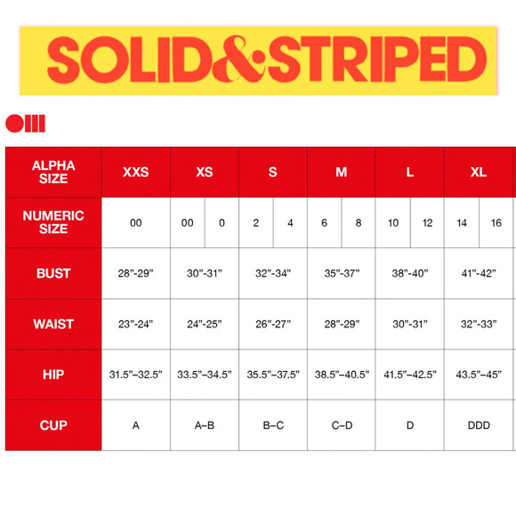 Re/Done x Solid & Striped NEW Sample Piece Montauk Zip Bikini Bottom, 25" Waist - Picture 14 of 15